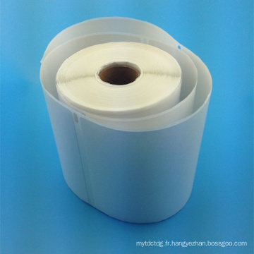 Étiquette logistique d&#39;expédition imprimable de papier thermique direct avec le prix bon marché